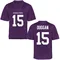 Men's Game Max Duggan TCU Horned Frogs Football College Jersey - Purple