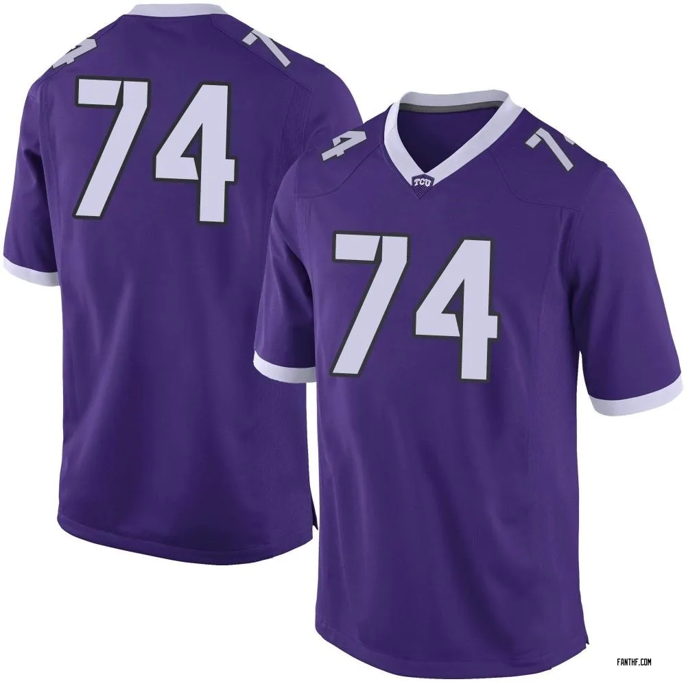 Men's Limited Andrew Coker TCU Horned Frogs Football College Jersey - Purple