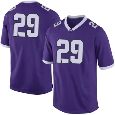 Men's Limited Cam Smith TCU Horned Frogs Football College Jersey - Purple