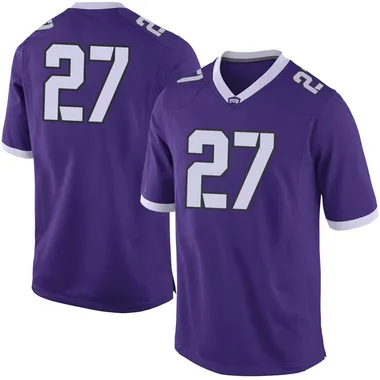 Men's Limited Cole Confessore TCU Horned Frogs Football College Jersey - Purple