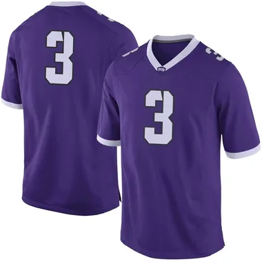 Men's Limited Emari Demercado TCU Horned Frogs Football College Jersey - Purple
