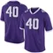 Men's Limited Franklin Estrada II TCU Horned Frogs Football College Jersey - Purple