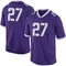 Men's Limited Hayden Parga TCU Horned Frogs Football College Jersey - Purple