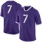 Men's Limited Jordan Dwyer TCU Horned Frogs Football College Jersey - Purple