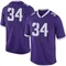 Men's Limited Kyle Lemmermann TCU Horned Frogs Football College Jersey - Purple