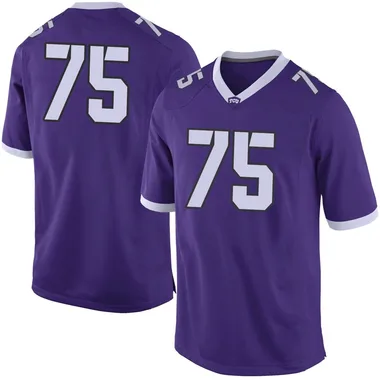 Men's Limited Rasheed Jackson TCU Horned Frogs Football College Jersey - Purple