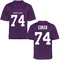 Men's Replica Andrew Coker TCU Horned Frogs Football College Jersey - Purple