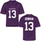 Men's Replica Jon Denman TCU Horned Frogs Football College Jersey - Purple