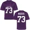 Men's Replica Kilian Registe TCU Horned Frogs Football College Jersey - Purple