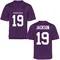 Men's Replica Kylin Jackson TCU Horned Frogs Football College Jersey - Purple