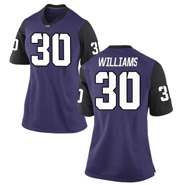 Women's Game Anthony Williams TCU Horned Frogs Football College Jersey - Purple