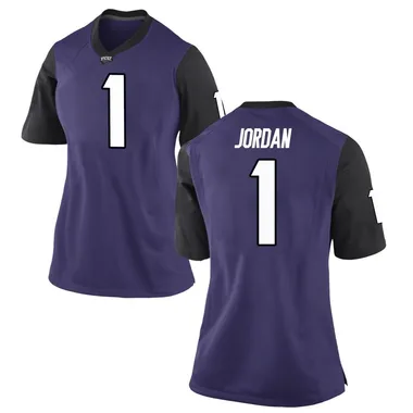 Women's Game Austin Jordan TCU Horned Frogs Football College Jersey - Purple