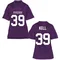Women's Game Griffin Kell TCU Horned Frogs Football College Jersey - Purple