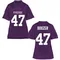 Women's Game Jake Boozer TCU Horned Frogs Football College Jersey - Purple