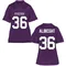 Women's Game Joseph Albright TCU Horned Frogs Football College Jersey - Purple