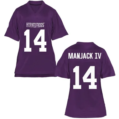 Women's Game Joseph Manjack IV TCU Horned Frogs Football College Jersey - Purple