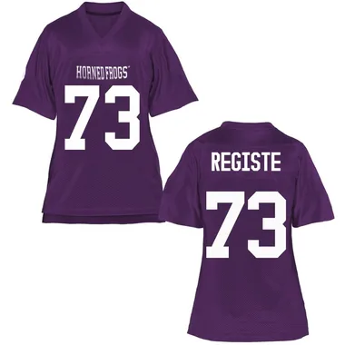 Women's Game Kilian Registe TCU Horned Frogs Football College Jersey - Purple