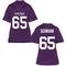 Women's Game Logan Schram TCU Horned Frogs Football College Jersey - Purple