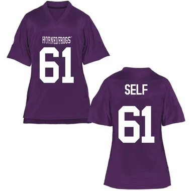 Women's Game Riley Self TCU Horned Frogs Football College Jersey - Purple