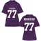 Women's Game Robby Rochester TCU Horned Frogs Football College Jersey - Purple