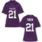 Women's Game Steel Tobin TCU Horned Frogs Football College Jersey - Purple
