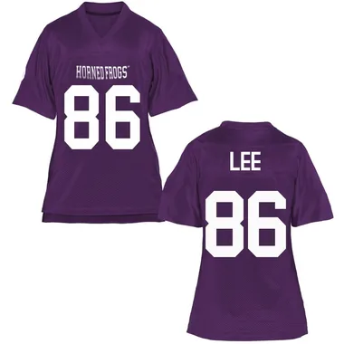 Women's Game Sutton Lee TCU Horned Frogs Football College Jersey - Purple