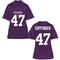 Women's Game Thomas Coppinger TCU Horned Frogs Football College Jersey - Purple