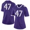 Women's Limited Aaron Bowers TCU Horned Frogs Football College Jersey - Purple