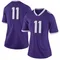 Women's Limited Adam Schobel TCU Horned Frogs Football College Jersey - Purple