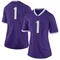 Women's Limited Austin Jordan TCU Horned Frogs Football College Jersey - Purple
