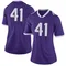 Women's Limited Caleb Cortez TCU Horned Frogs Football College Jersey - Purple