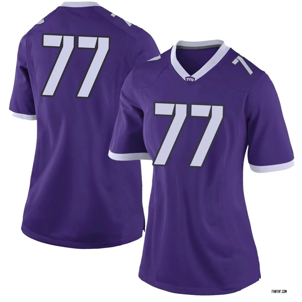 Women's Limited Cooper Powers TCU Horned Frogs Football College Jersey - Purple