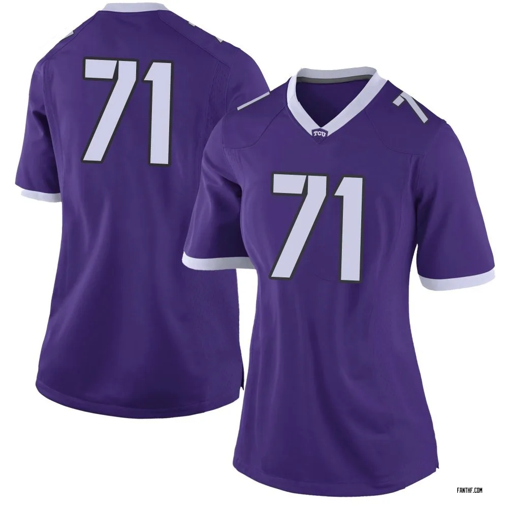Women's Limited Creece Brister TCU Horned Frogs Football College Jersey - Purple