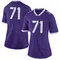 Women's Limited Creece Brister TCU Horned Frogs Football College Jersey - Purple