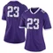 Women's Limited Derrick Carroll TCU Horned Frogs Football College Jersey - Purple