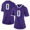 Women's Limited DJ Rogers TCU Horned Frogs Football College Jersey - Purple