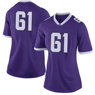 Women's Limited Dylan Kinney TCU Horned Frogs Football College Jersey - Purple