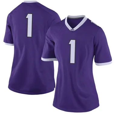Women's Limited Eric McAlister TCU Horned Frogs Football College Jersey - Purple
