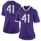 Women's Limited Hunter Krepp TCU Horned Frogs Football College Jersey - Purple