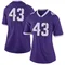 Women's Limited Joe Staubach TCU Horned Frogs Football College Jersey - Purple