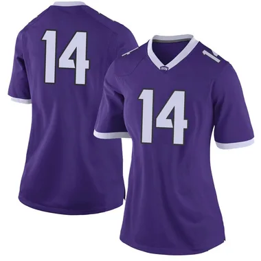 Women's Limited John Schobel TCU Horned Frogs Football College Jersey - Purple