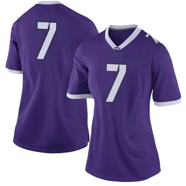 Women's Limited Jordan Dwyer TCU Horned Frogs Football College Jersey - Purple