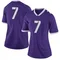 Women's Limited Jordan Dwyer TCU Horned Frogs Football College Jersey - Purple