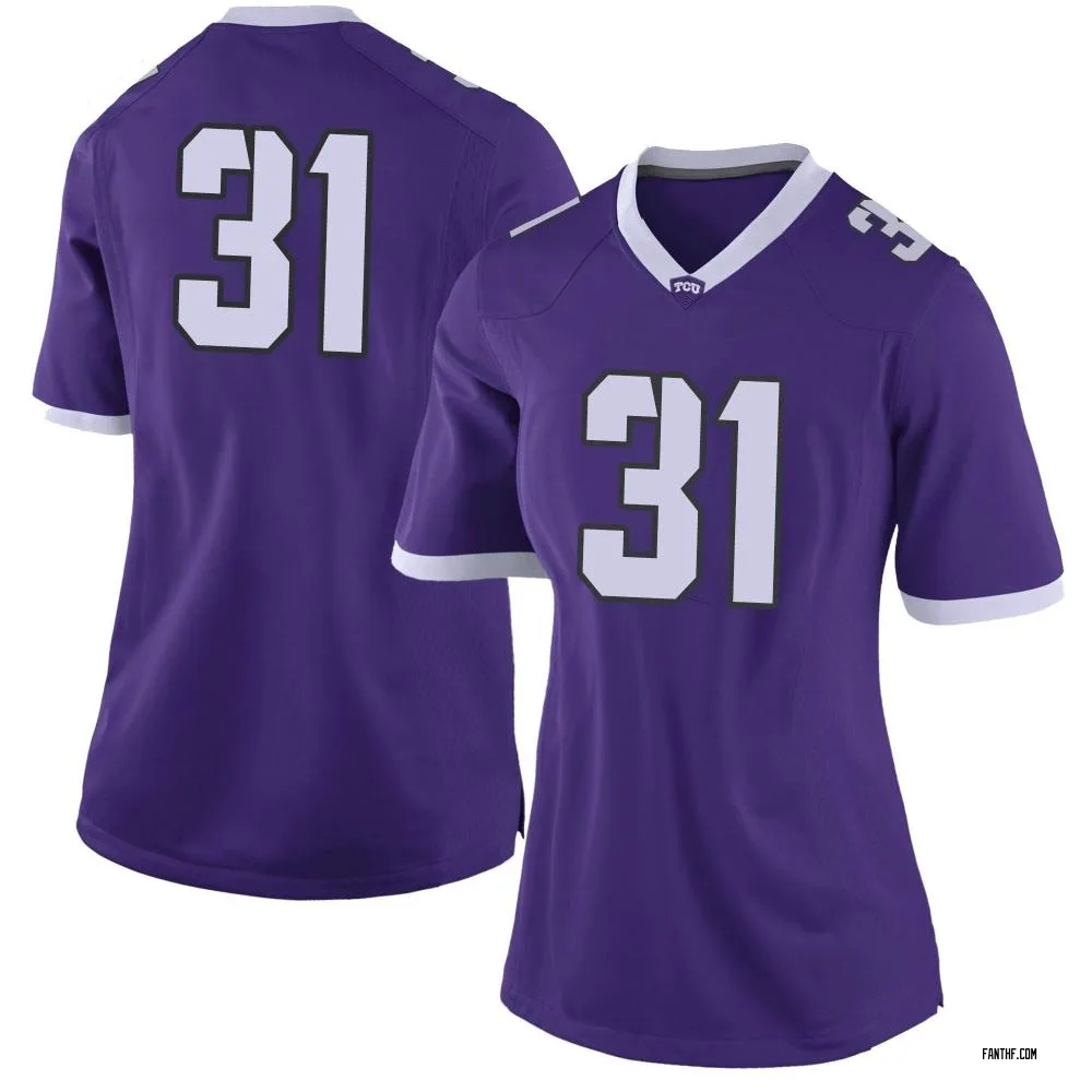 Women's Limited Jordy Sandy TCU Horned Frogs Football College Jersey - Purple