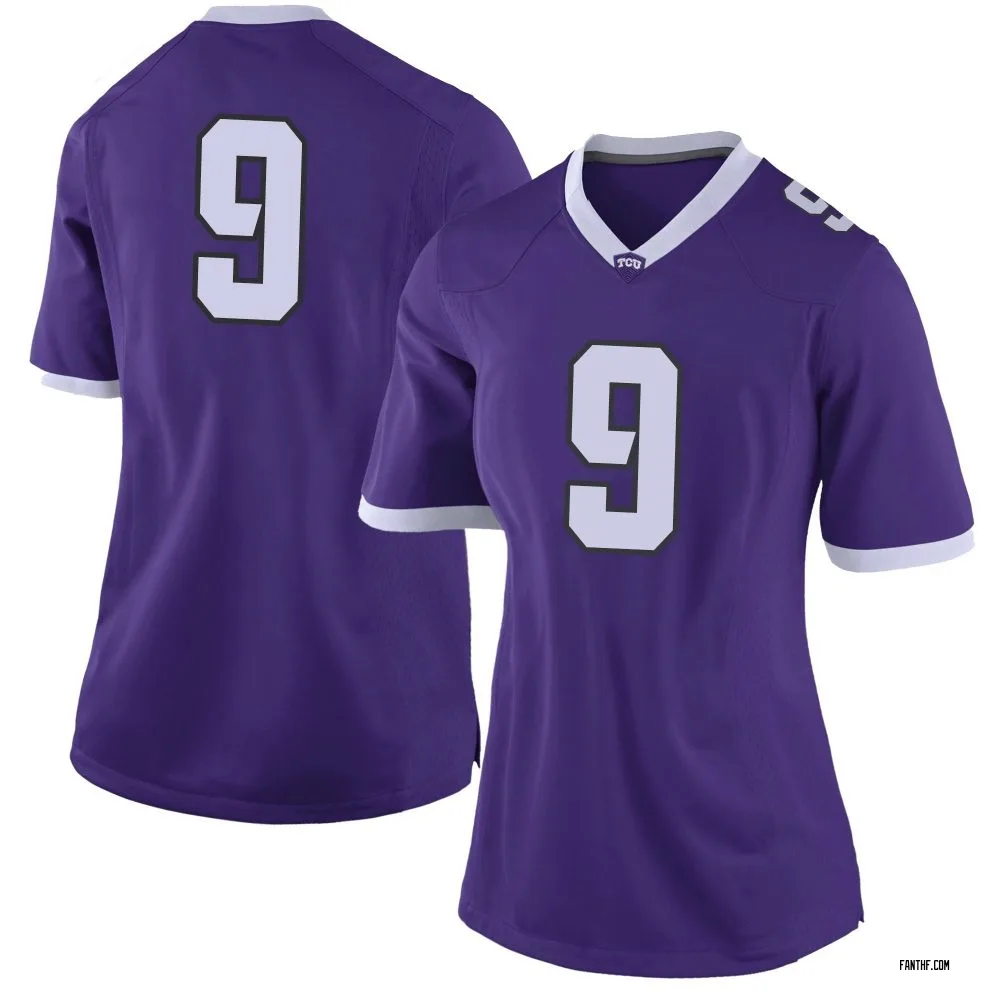 Women's Limited Ken Seals TCU Horned Frogs Football College Jersey - Purple