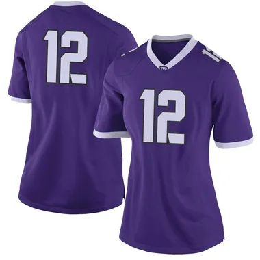 Women's Limited Lafayette Kaiuway TCU Horned Frogs Football College Jersey - Purple