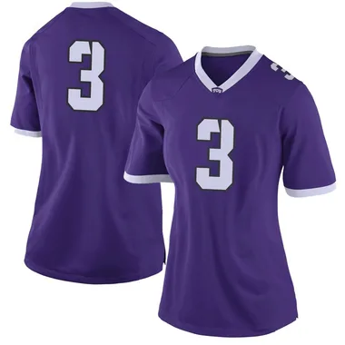 Women's Limited Major Everhart TCU Horned Frogs Football College Jersey - Purple