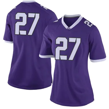 Women's Limited Michael Teason TCU Horned Frogs Football College Jersey - Purple