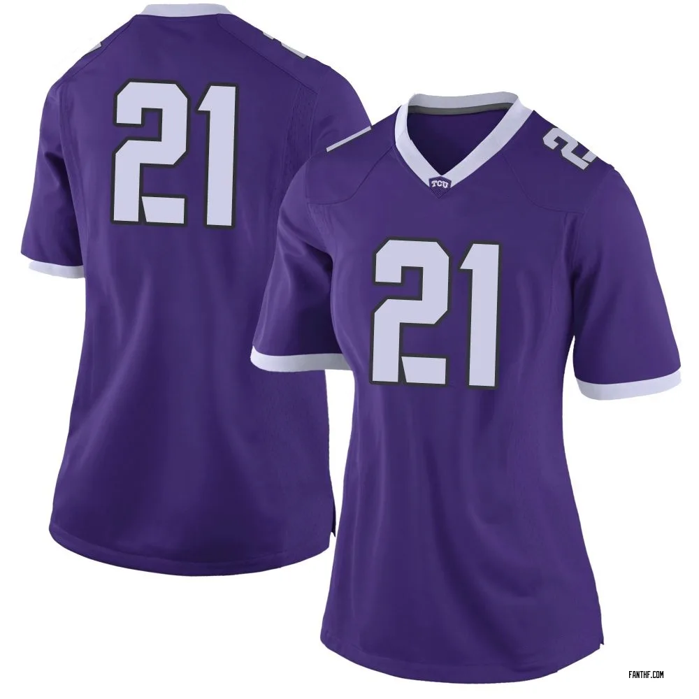 Women's Limited Nate Palmer TCU Horned Frogs Football College Jersey - Purple