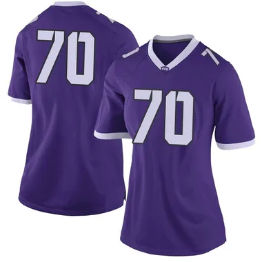 Women's Limited Ryan Hughes TCU Horned Frogs Football College Jersey - Purple